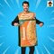 Adults Ramen Noodles Costume Funny Food Foam Tunic Photo Print Halloween Party Outfit